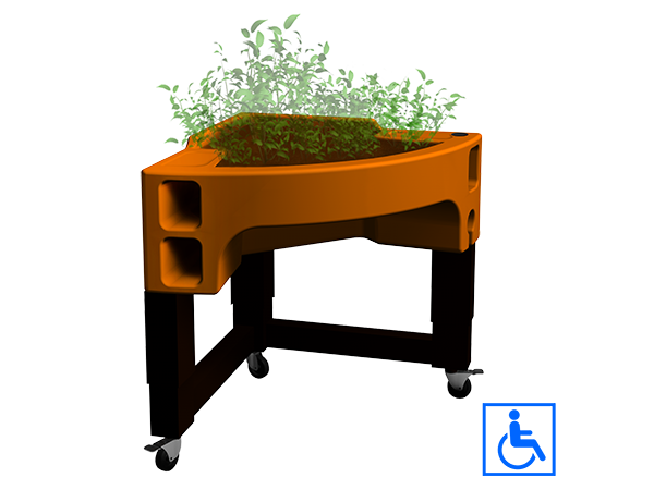 jardinière à hauteur reglable Hortense Confort Verdurable
